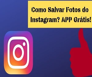 como salvar fotos do instagram