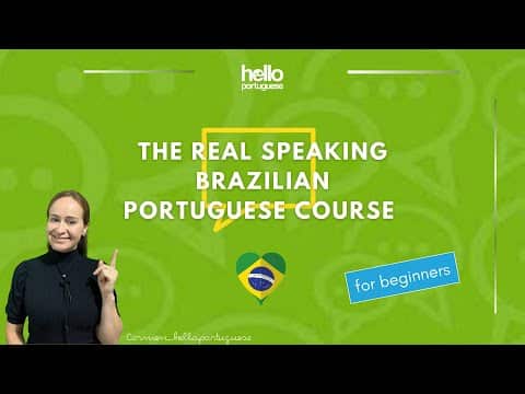 Speak Brazilian Portuguese Basic Course